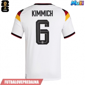 Lacne Muži Futbalové dres Nemecko Joshua Kimmich #6 MS 2026 Krátky Rukáv - Domáci
